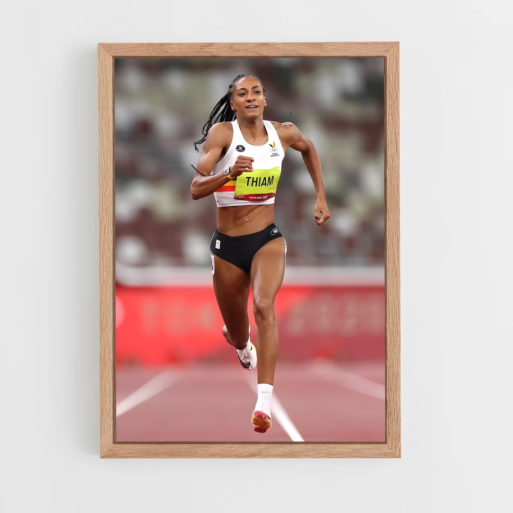 Poster Sprint Éblouissant – affiche Athlétisme (vue 4)